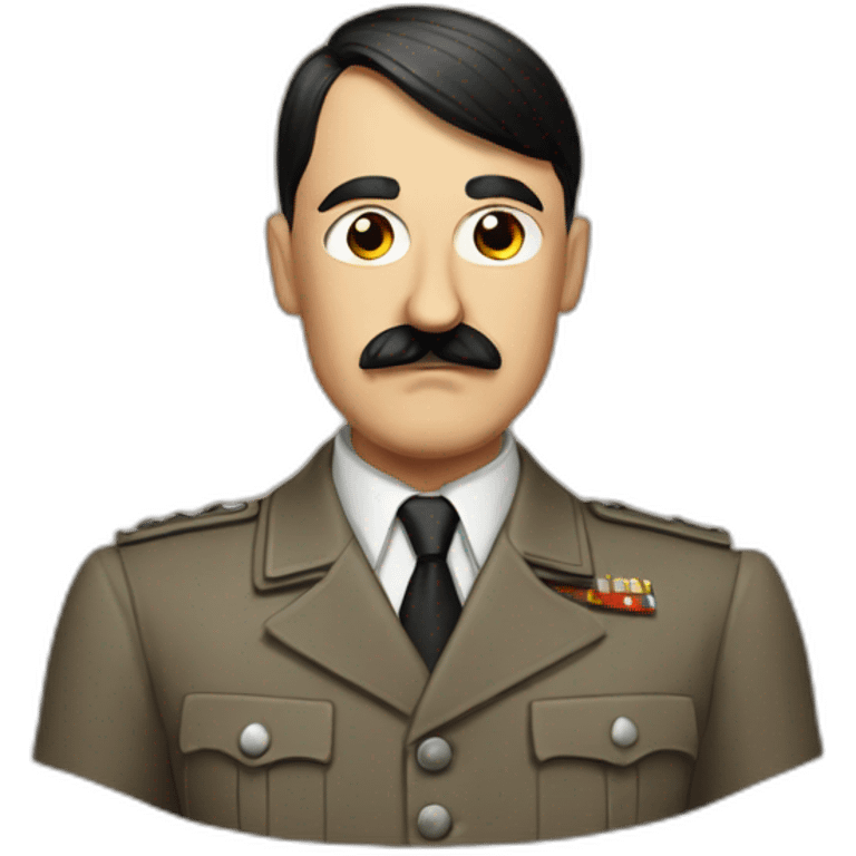 Hitler qui est énervé emoji