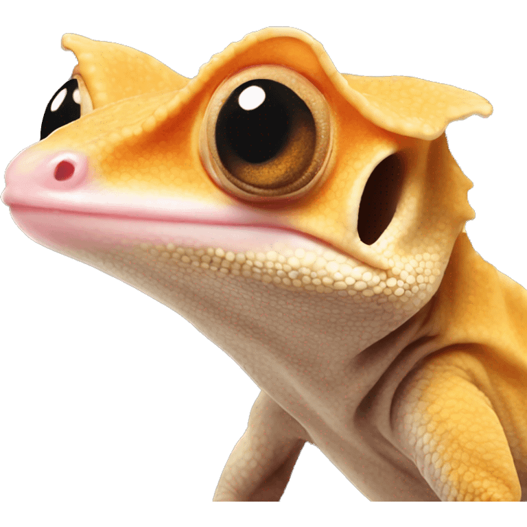 Crested gecko  emoji