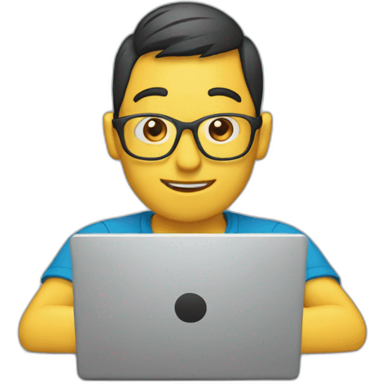 user with laptob emoji