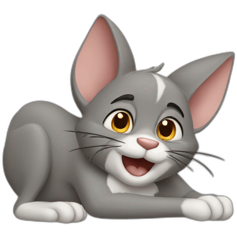 Tom and jerry emoji