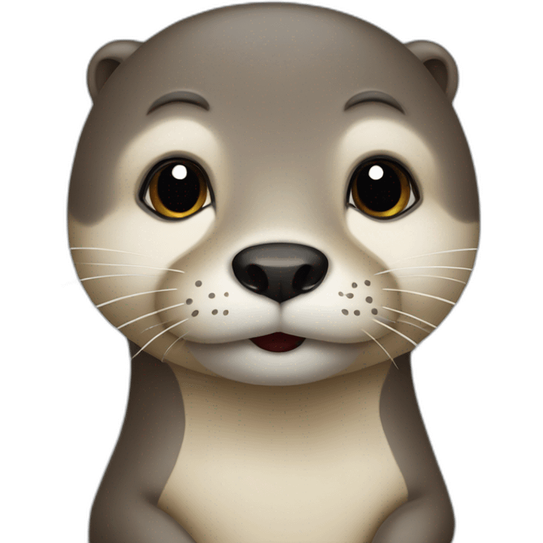 loutre qui fume emoji