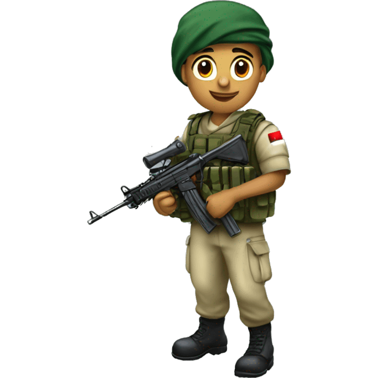 Palestinian armed forces emoji