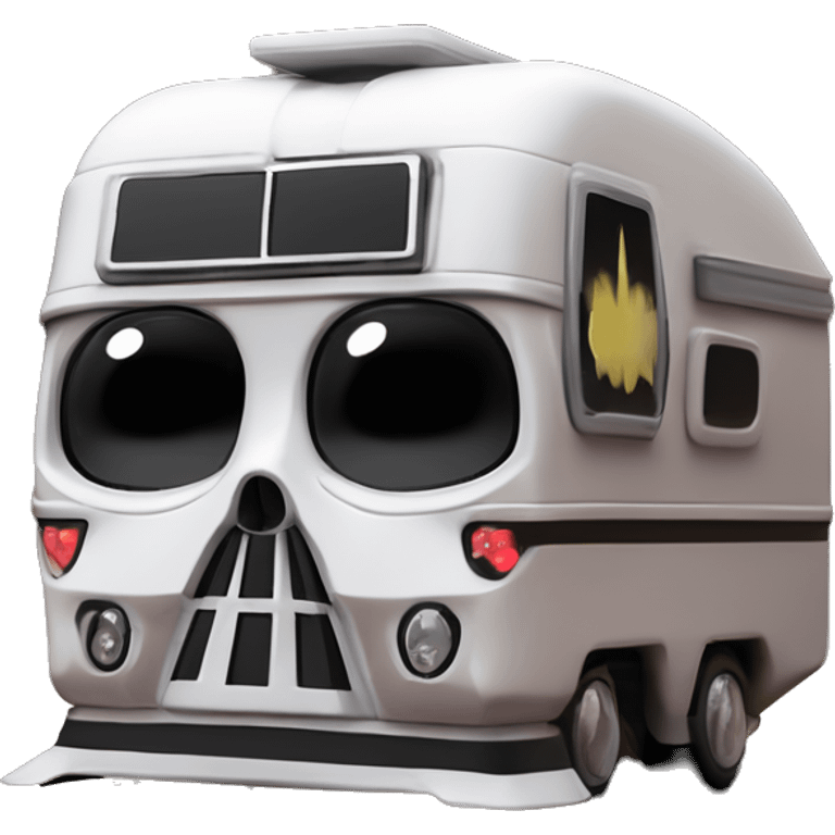 Darth Vader and Barbie’s expensive but very dusty old disturbing disgusting ghostly very haunted horror dream rc camper emoji