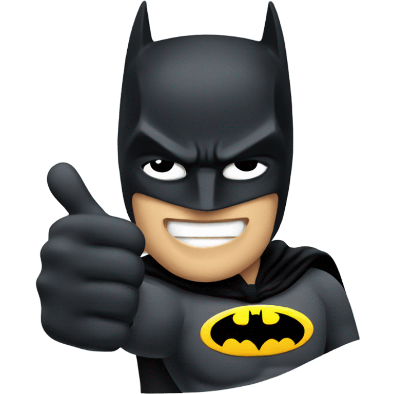 BATMAN THUMB UP emoji