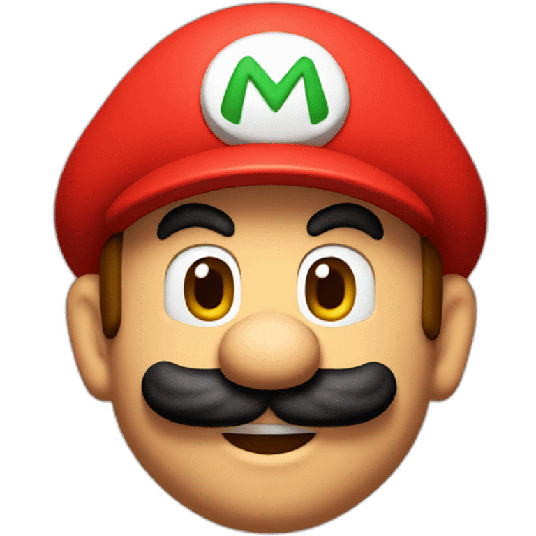 Red Mario emoji