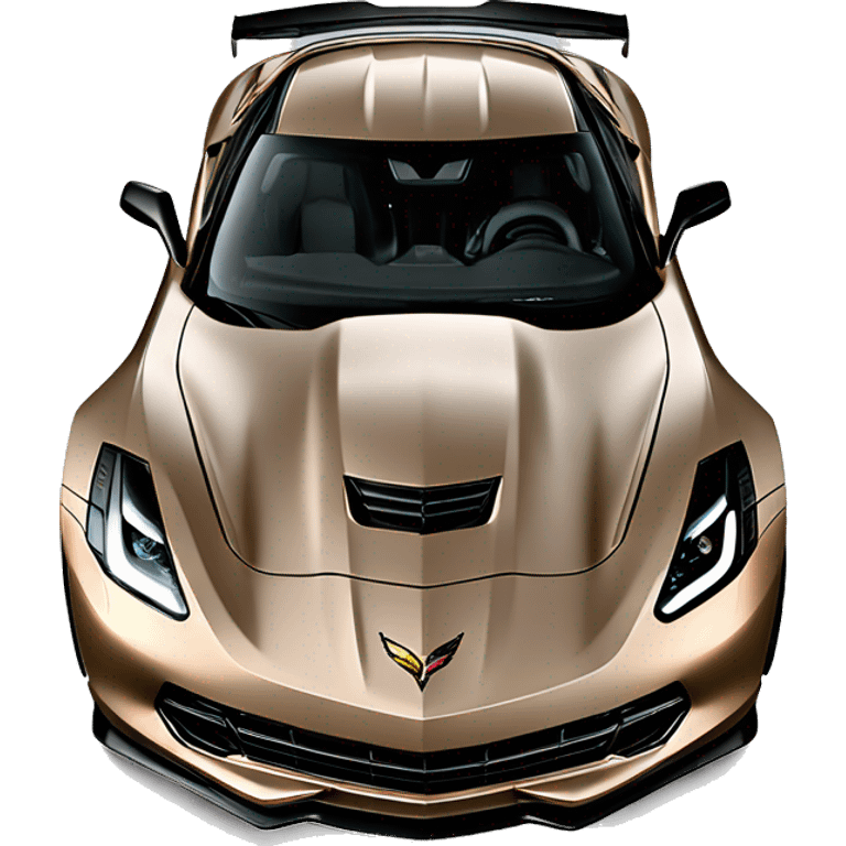 2014 Chevrolet Corvette C7 ZR1 beige color emoji