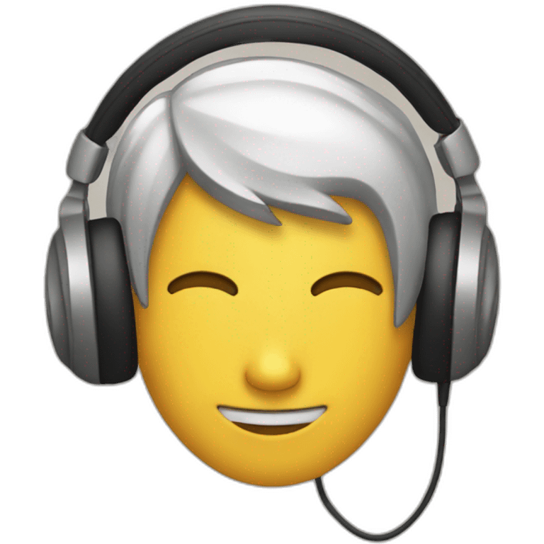 listen-to-music emoji