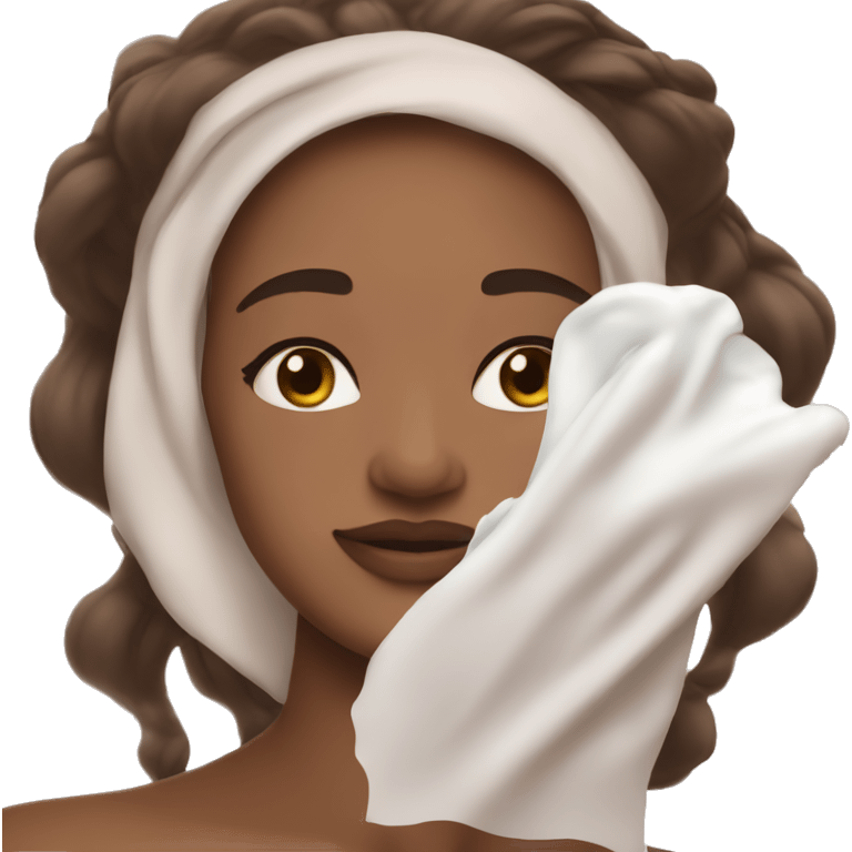 Night skin care routine  emoji