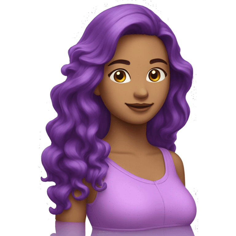 Delfín color malva emoji