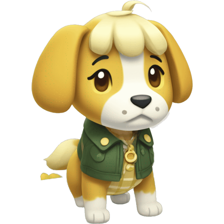 Animal Crossing's Isabelle emoji