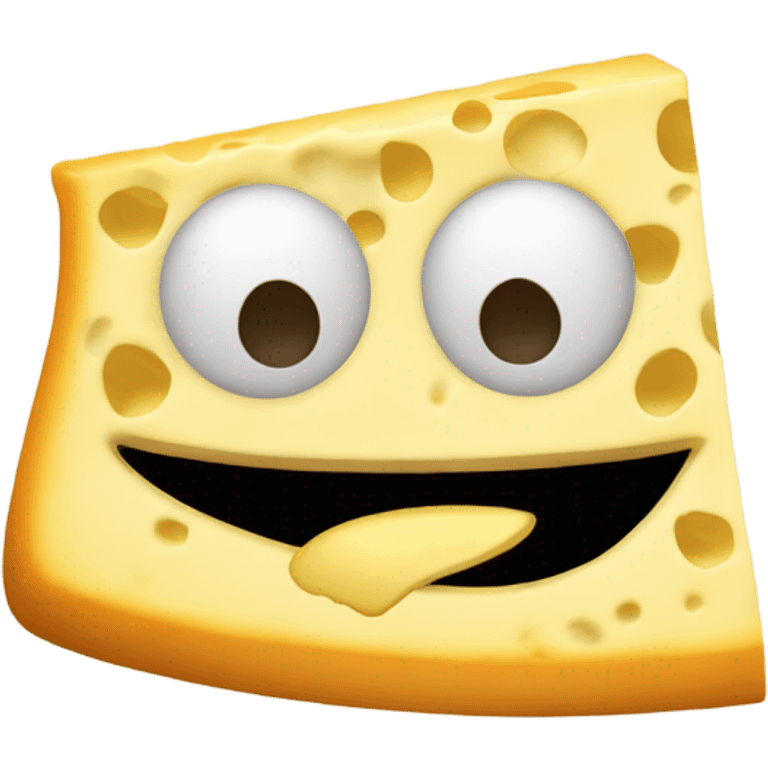 Cheese nose emoji