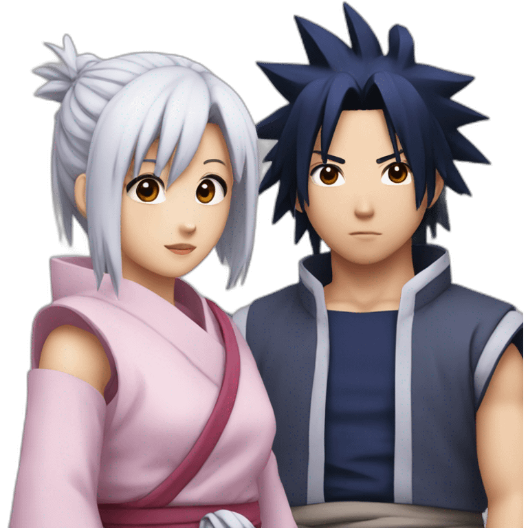 sakura and sasuke emoji