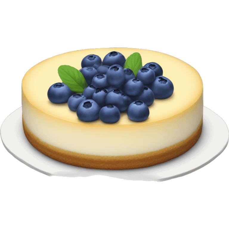 Blueberry Cheesecake  emoji