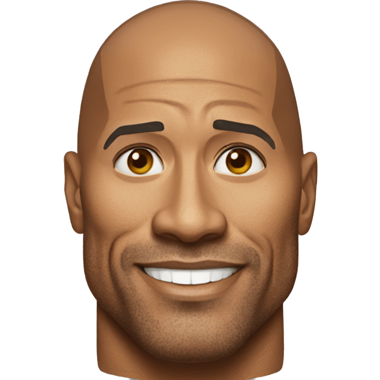 Dwayne Johnson  emoji