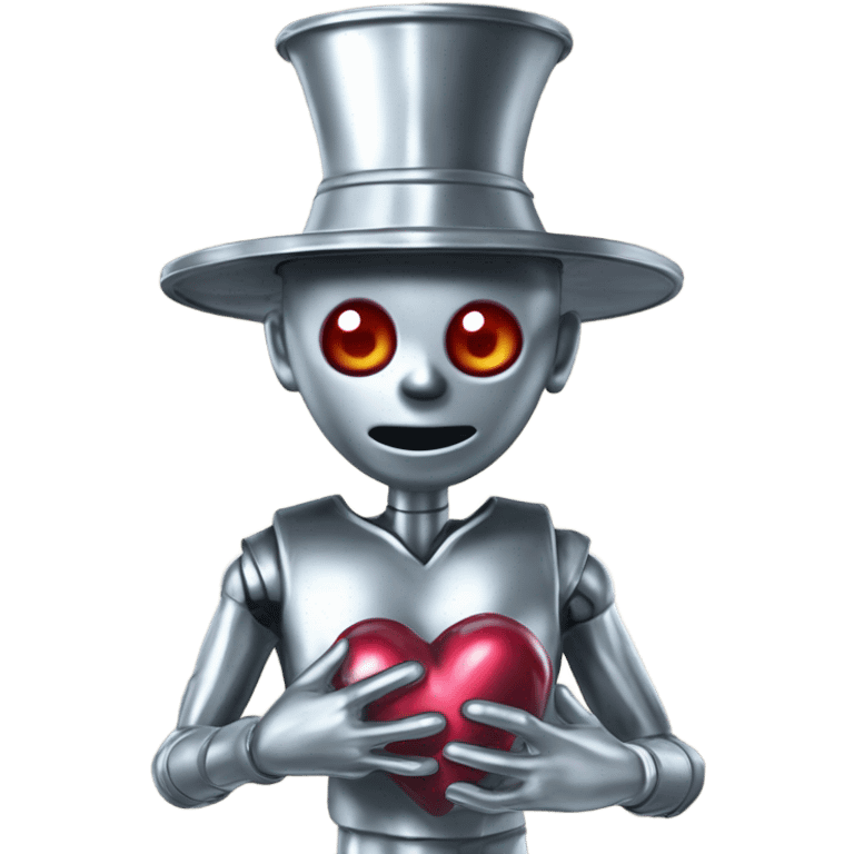 Tin man emoji