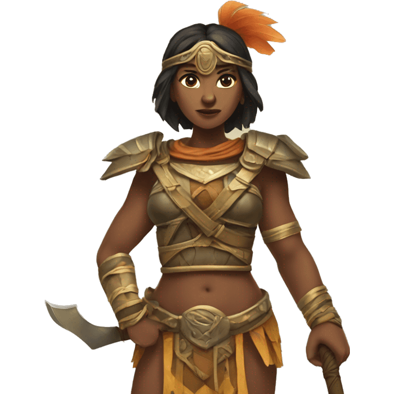 penthesilea female amazon warrior emoji