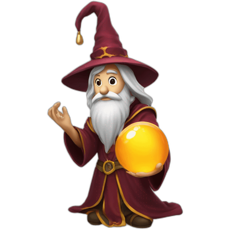 wizard pondering his orb emoji