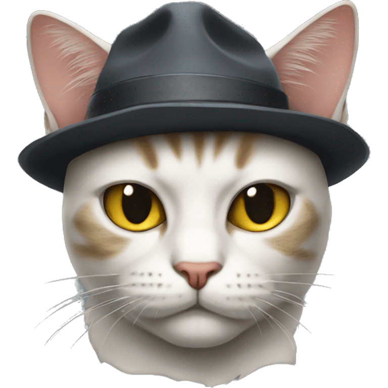 Gangster cat emoji