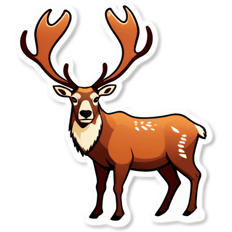 Lou the Caribou emoji