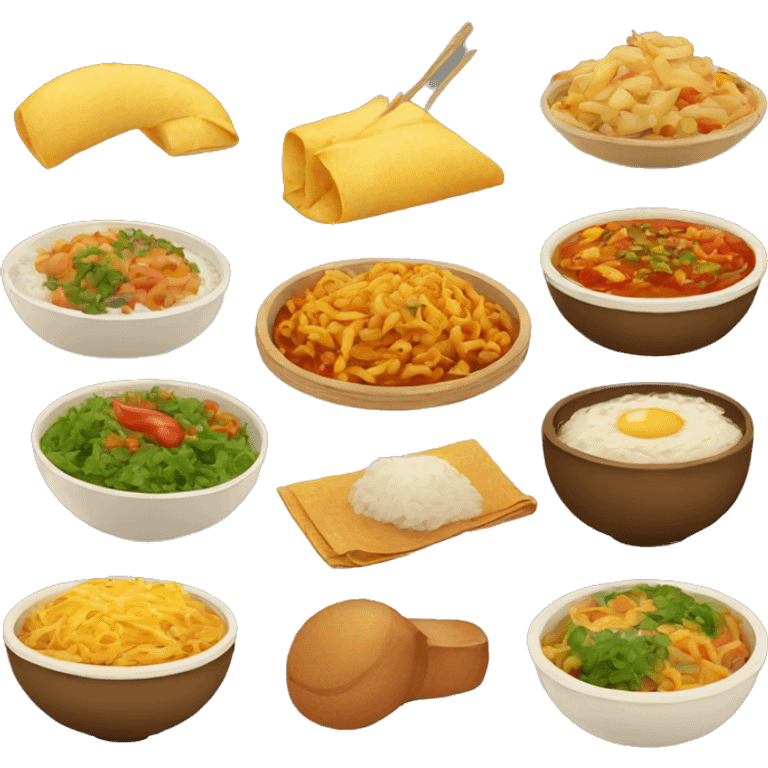 ethnic food emoji