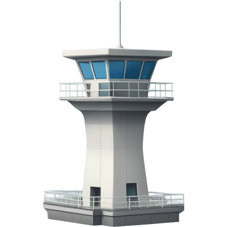 simple control tower  emoji