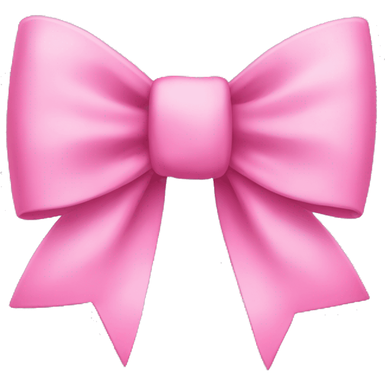 Pink bow emoji