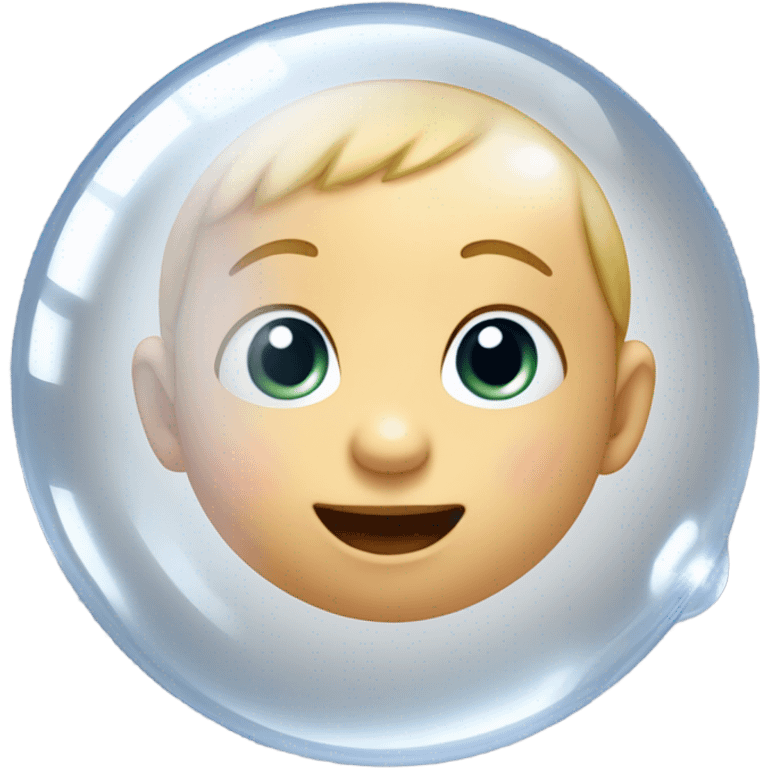 Bubble baby  emoji