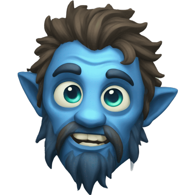 spectral giant blue firbolg surprised emoji