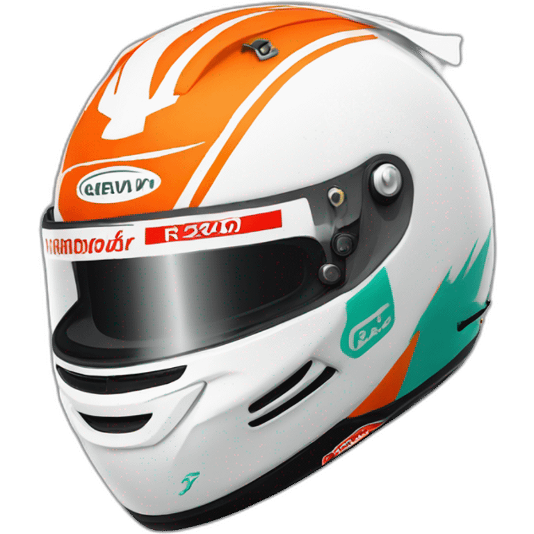 racing helmet lewis hamilton emoji