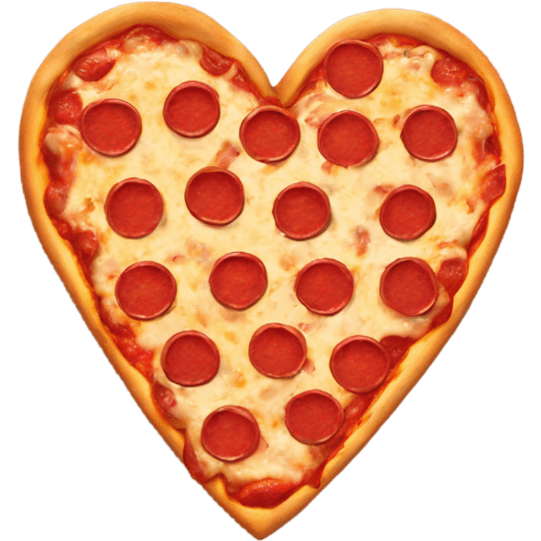 Pizza heart  emoji