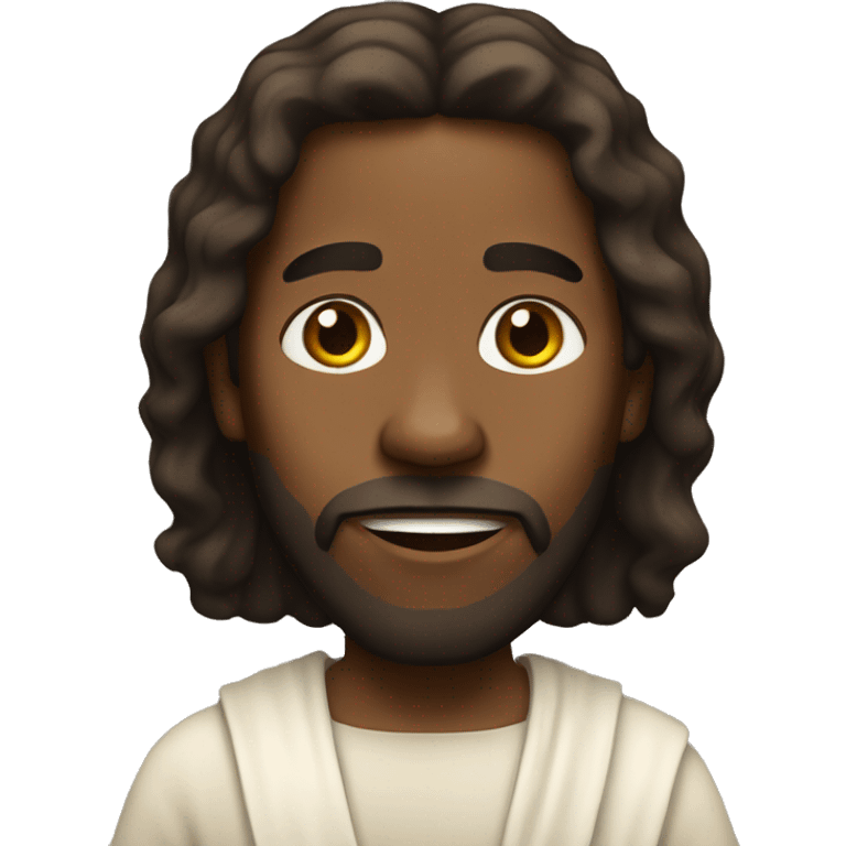 african american jesus emoji