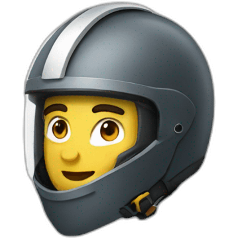 Рере wearing helmet emoji