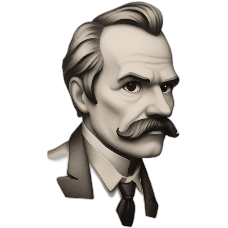 Nietzsche tatoo emoji