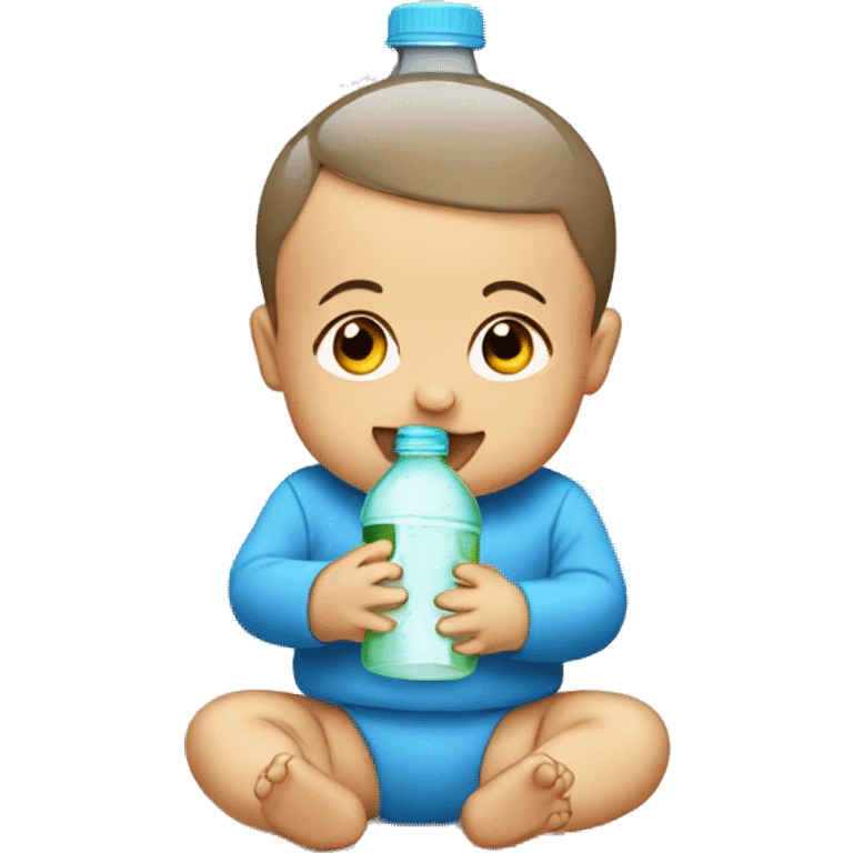 baby drinking a bottle  emoji