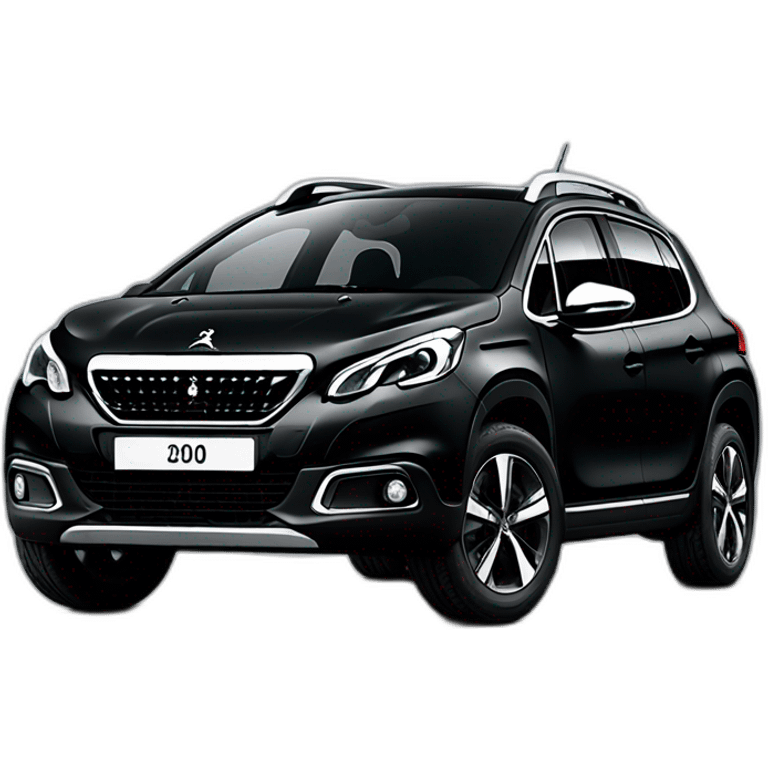 peugeot 2008 noir emoji