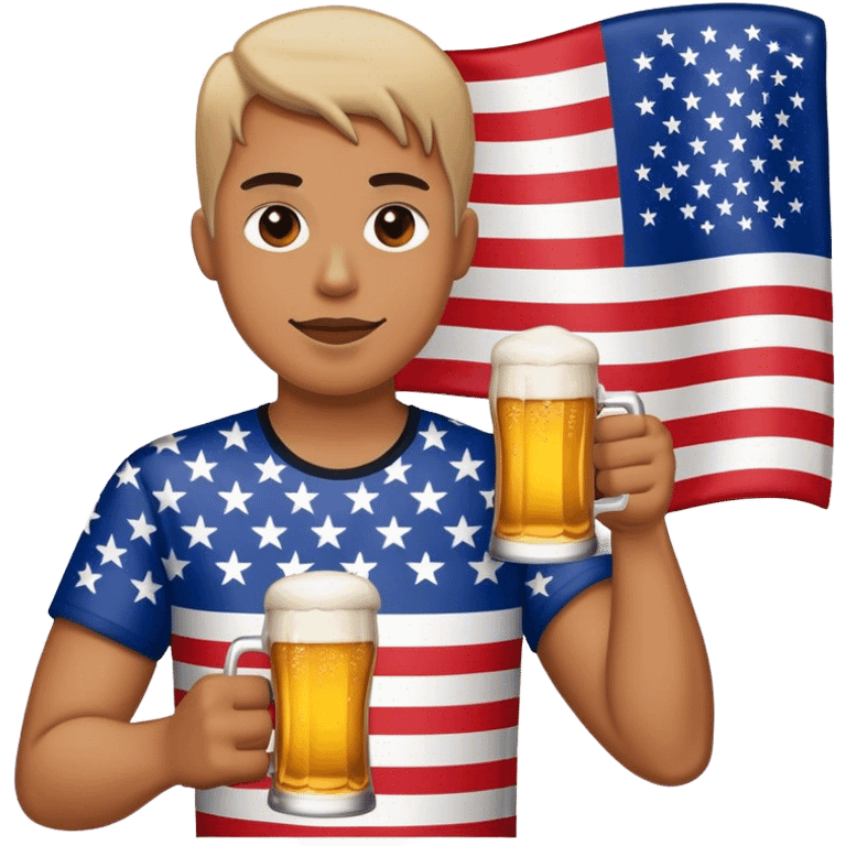 Viaje usa emoji