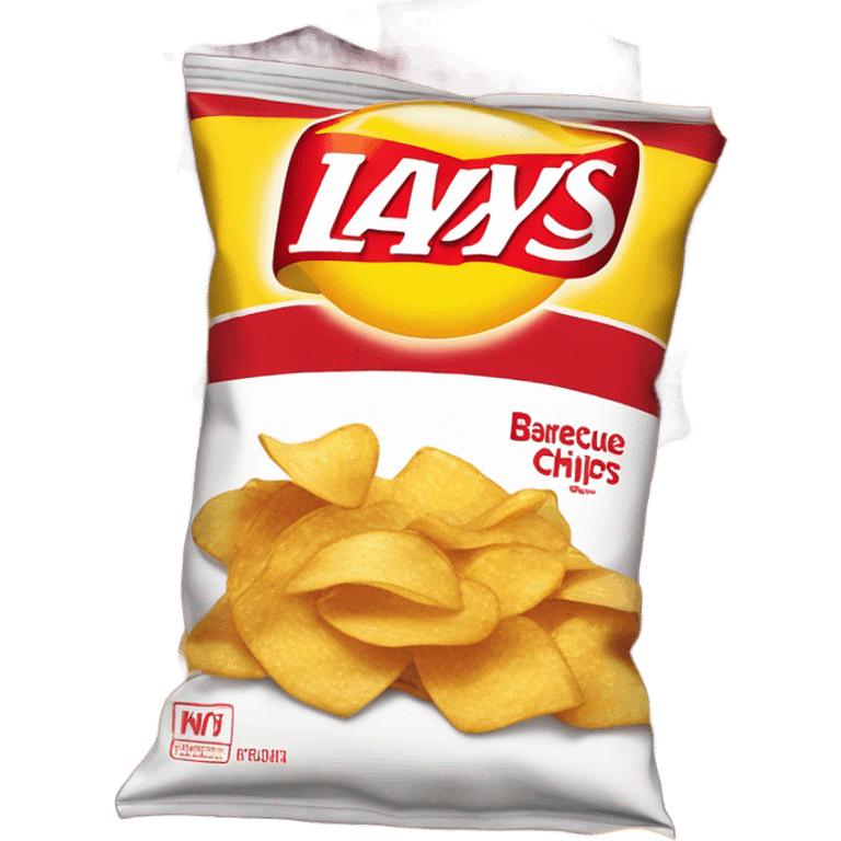 Lays barbecue chips emoji