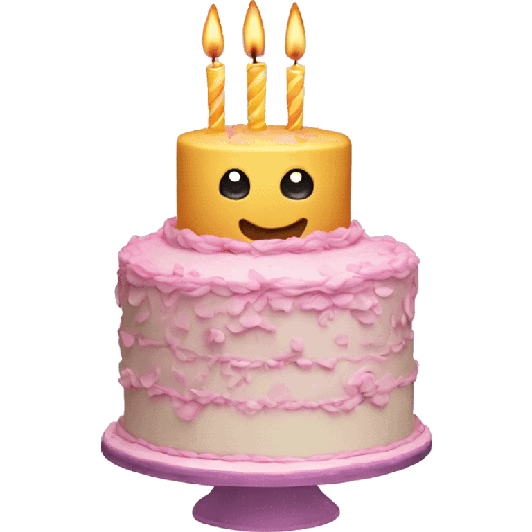 16th Birthday cake emoji