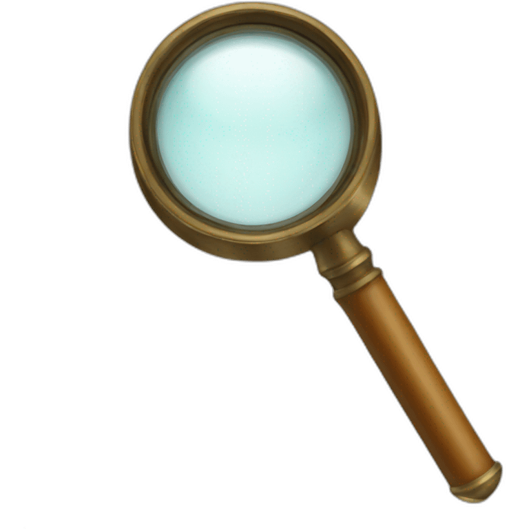 magnifying glass emoji