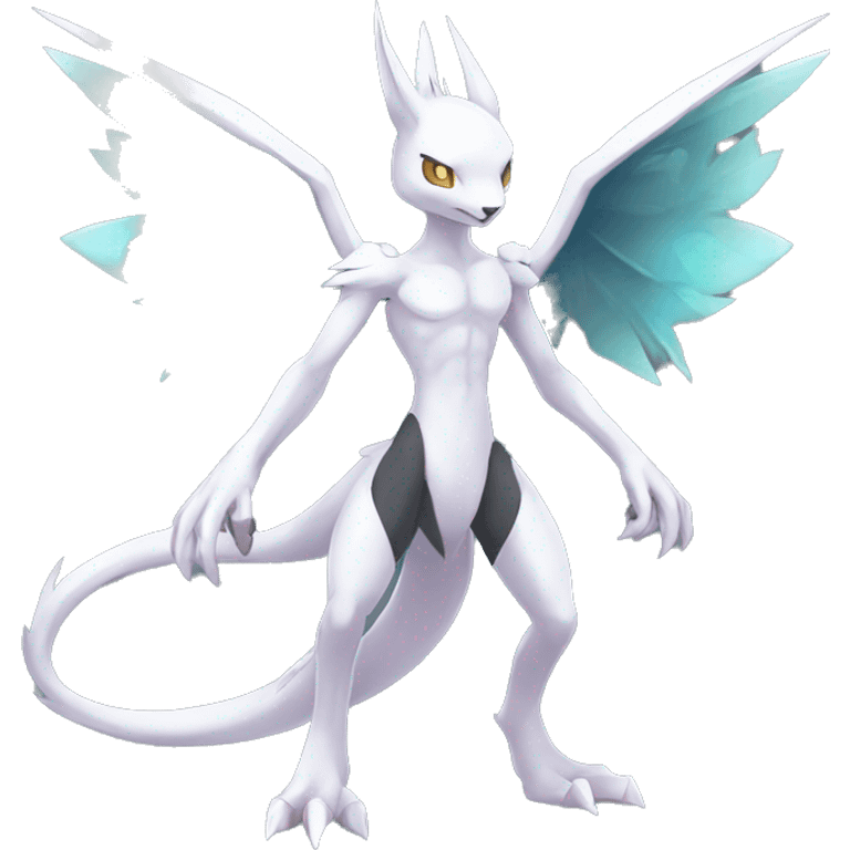 cute cool edgy sharp ethereal magical Digimon-Fakemon-animal full body emoji