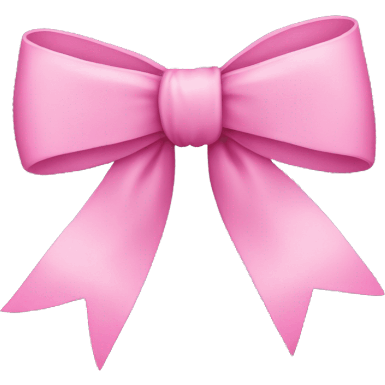 Pink bow  emoji