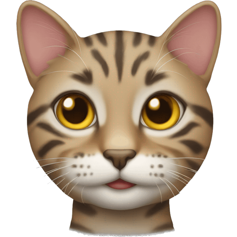 Tabby cat emoji