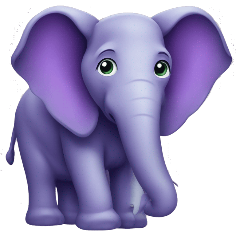 elefante roxo emoji