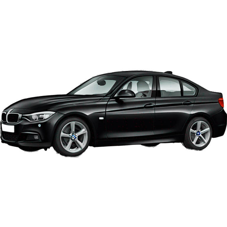 Black bmw F31 emoji