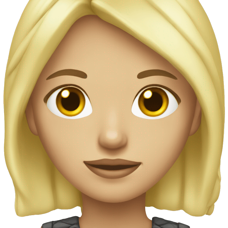 Blonda  emoji