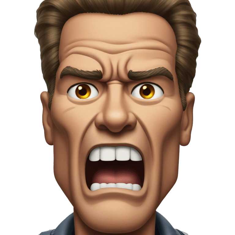 angry arnold schwarzenegger emoji