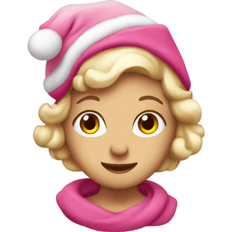 Pink Christmas  emoji