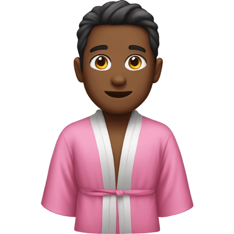 pink robe emoji