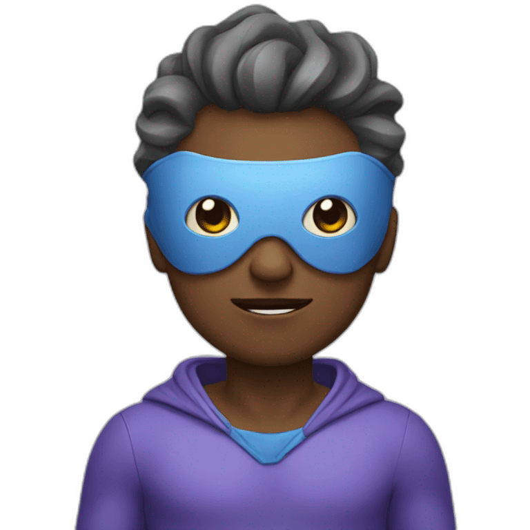 Sleepwalker superhero emoji