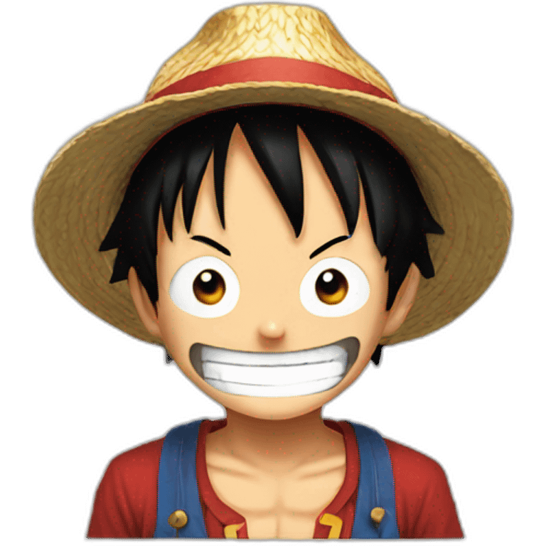 Luffy emoji